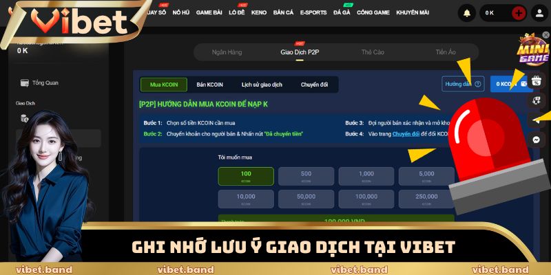 Rút Tiền Vibet Siêu Tốc Với Tỷ Lệ Duyệt Thành Công 99% 4 Ghi nhớ lưu ý giao dịch tại Vibet