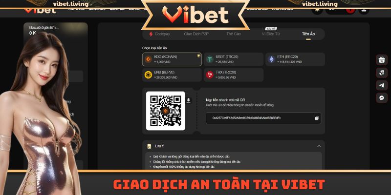 Giao dịch an toàn tại Vibet