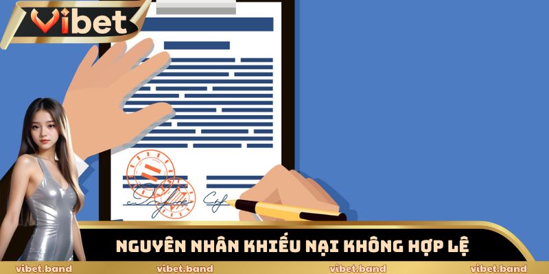 Miễn Trừ Trách Nhiệm - Quy Định Đặt Biệt Quan Trọng Tại Vibet 3 Nguyên nhân khiến việc gửi yêu cầu hỗ trợ gặp thất bại