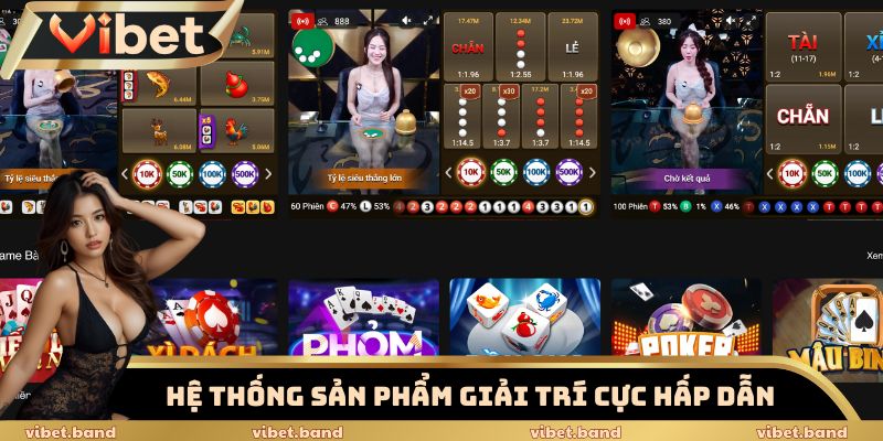 Trang chủ 22 Hệ thống sản phẩm giải trí cực hấp dẫn
